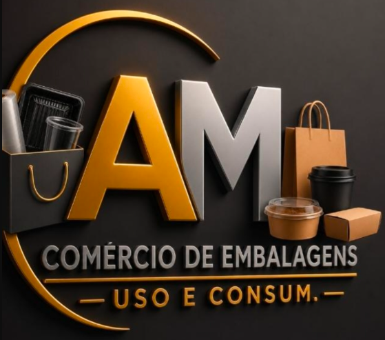 A.M Comércio de Embalagens — Logo